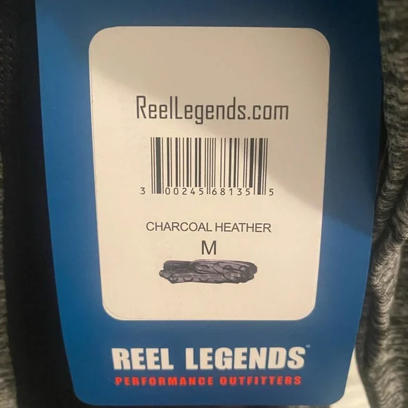Reel Legends long sleeve tech 1/4 sleeve pullover - Picture 3 of 5